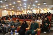 گزارش تصویری از اولین جشن ورود به عرصه ویژه کارآموزی دانشجویان دانشکده پیراپزشکی در سالن همایشهای رازی